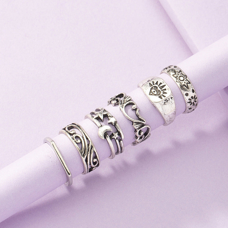 Vintage Inspired Ring Set - Vienna Verve Collection