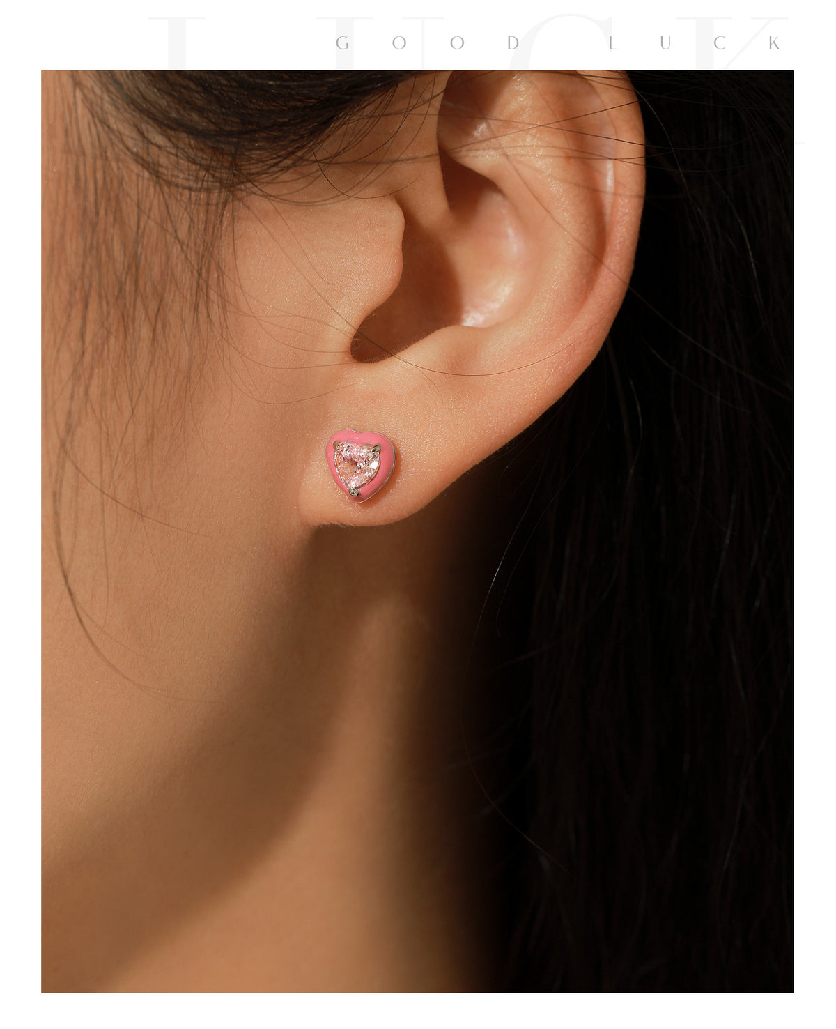 925 Sterling Silver Crushed-Ice Zircon Stud Earrings