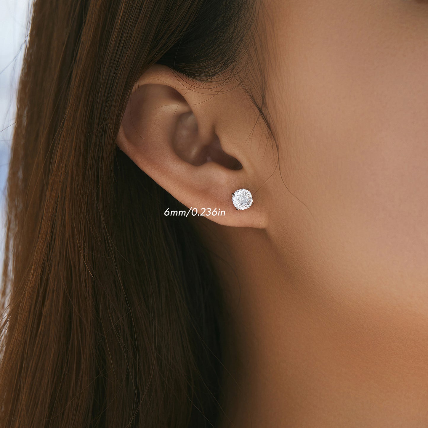 Planderful Everyday Genie Earrings – Elegant Zircon Rose Cut Design