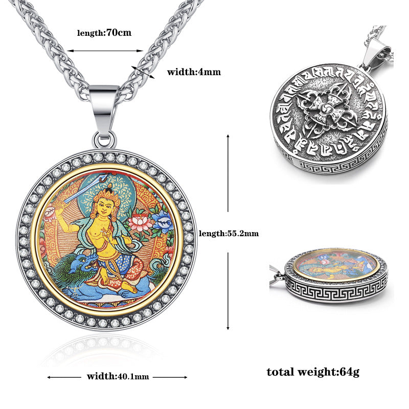 Zircon Necklace – Vintage Zodiac Sign Jewelry