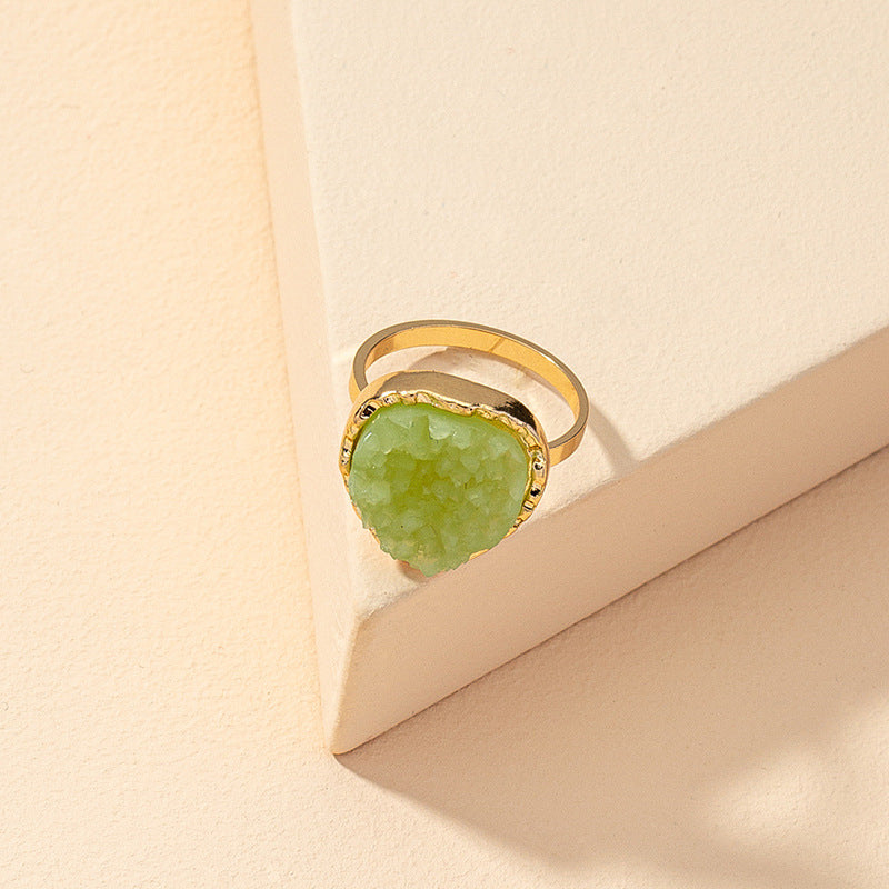 Elegant Crystal Cross-Border Ring from Vienna Verve Collection