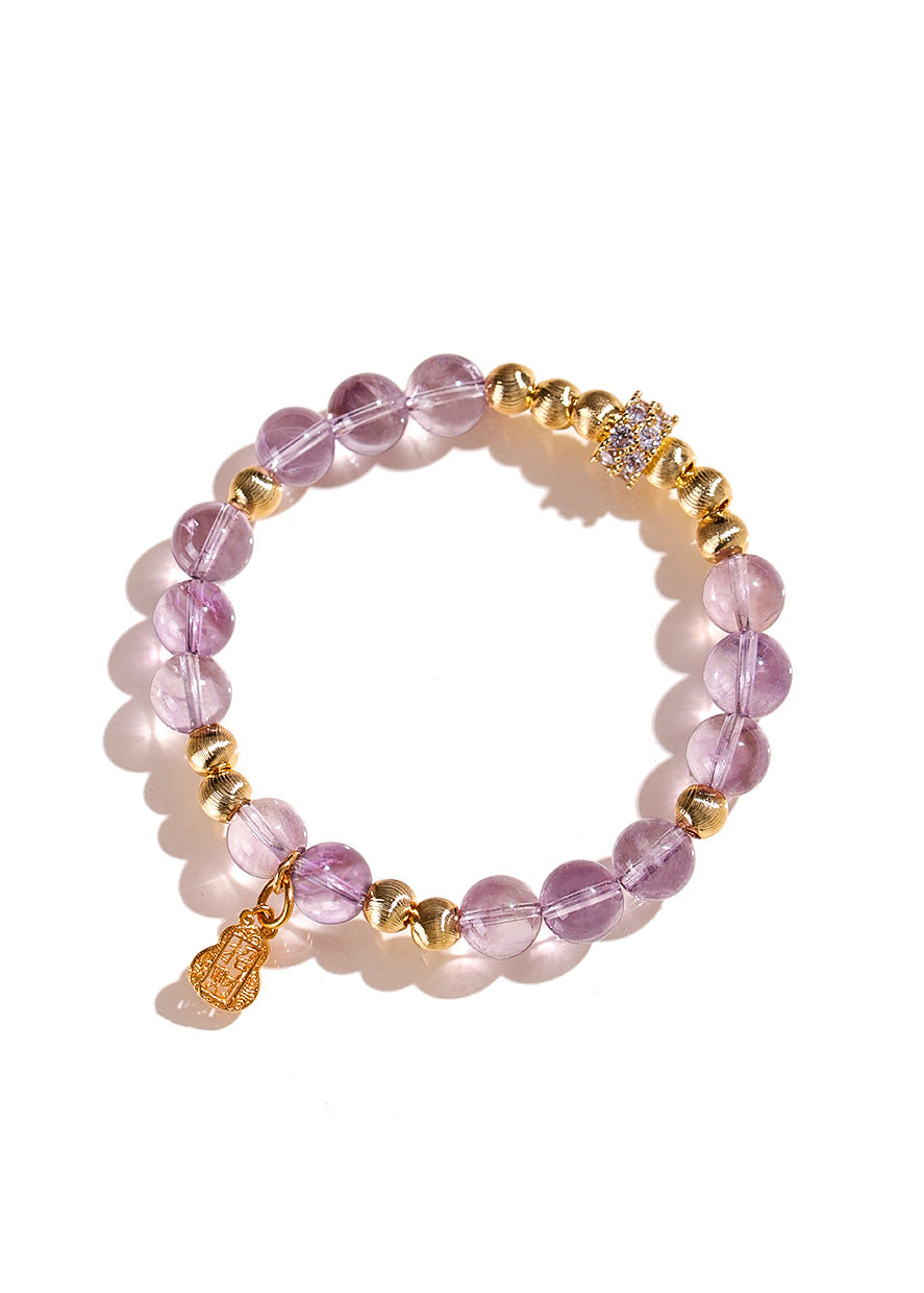 Planderful Fortune's Favor Amethyst Bracelet – High-End Fashion Statement