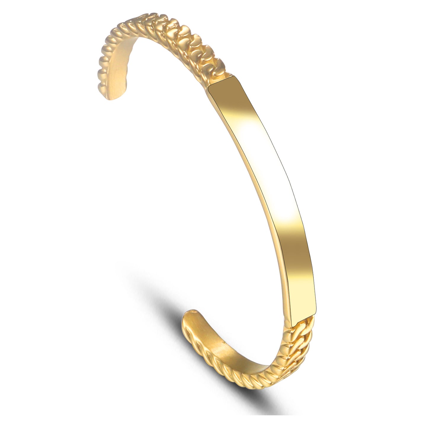 Stylish Titanium Steel Women's Bracelet with Sleek Finish - Personalized Everyday Wear