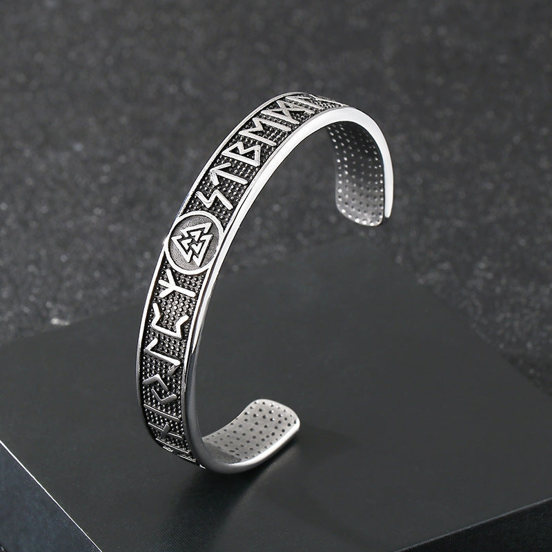 Planderful Viking Rune Bracelet For Men Personalized
