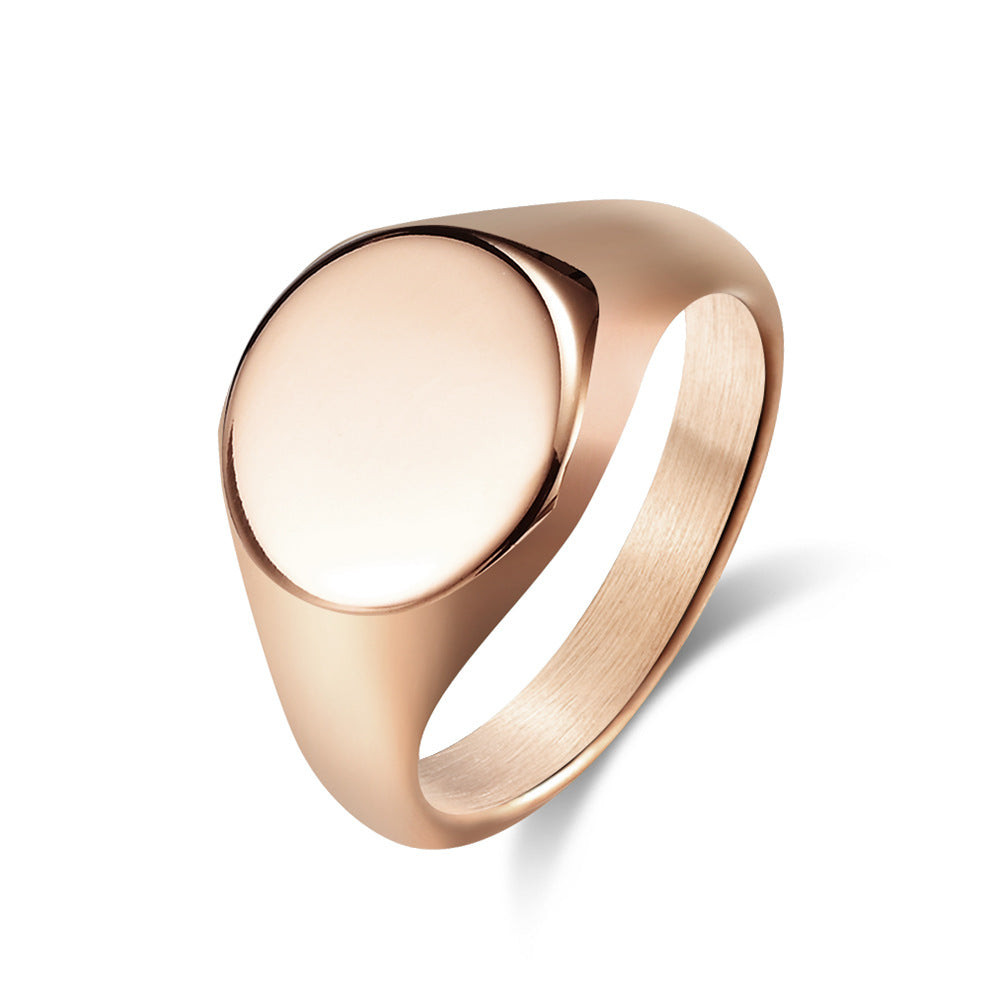 Steel Ring - Luxury Everyday Wear
