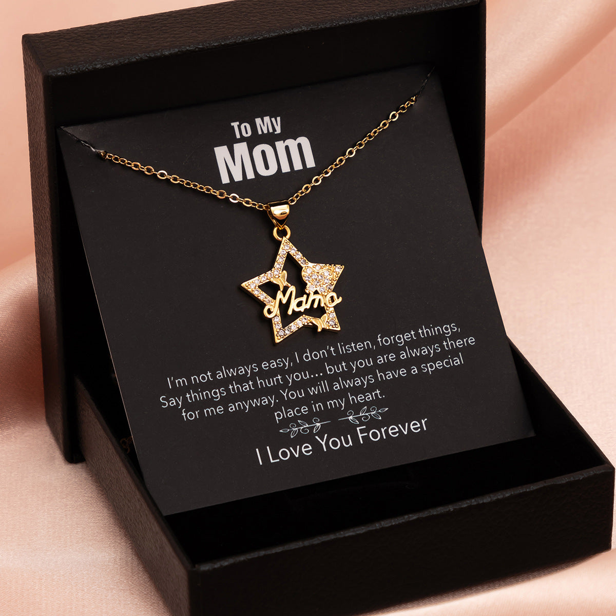 Elegant Mother's Day Necklace with Gift Box - Vienna Verve Collection