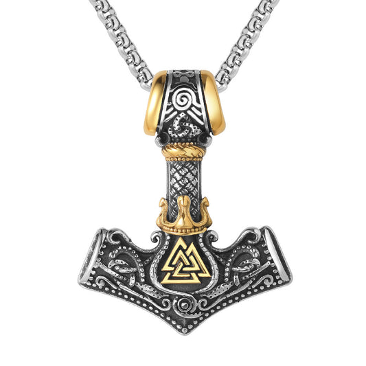 Viking Ship Anchor Pendant For Men And Women Titanium Steel Unisex Protection Charm Planderful