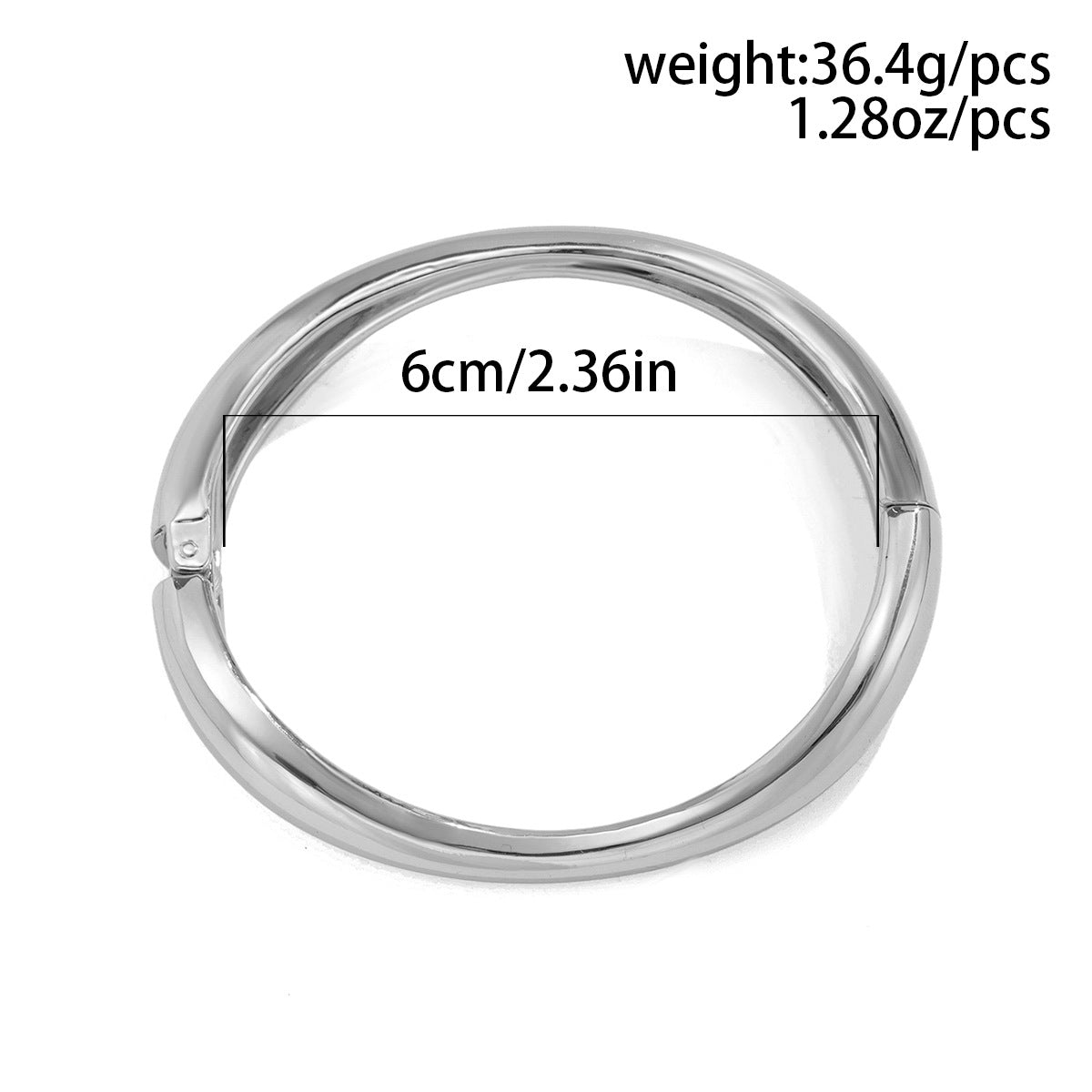 Planderful Open Bracelet Vienna Verve Glossy Trendy Statement Jewelry For Women Everywhere