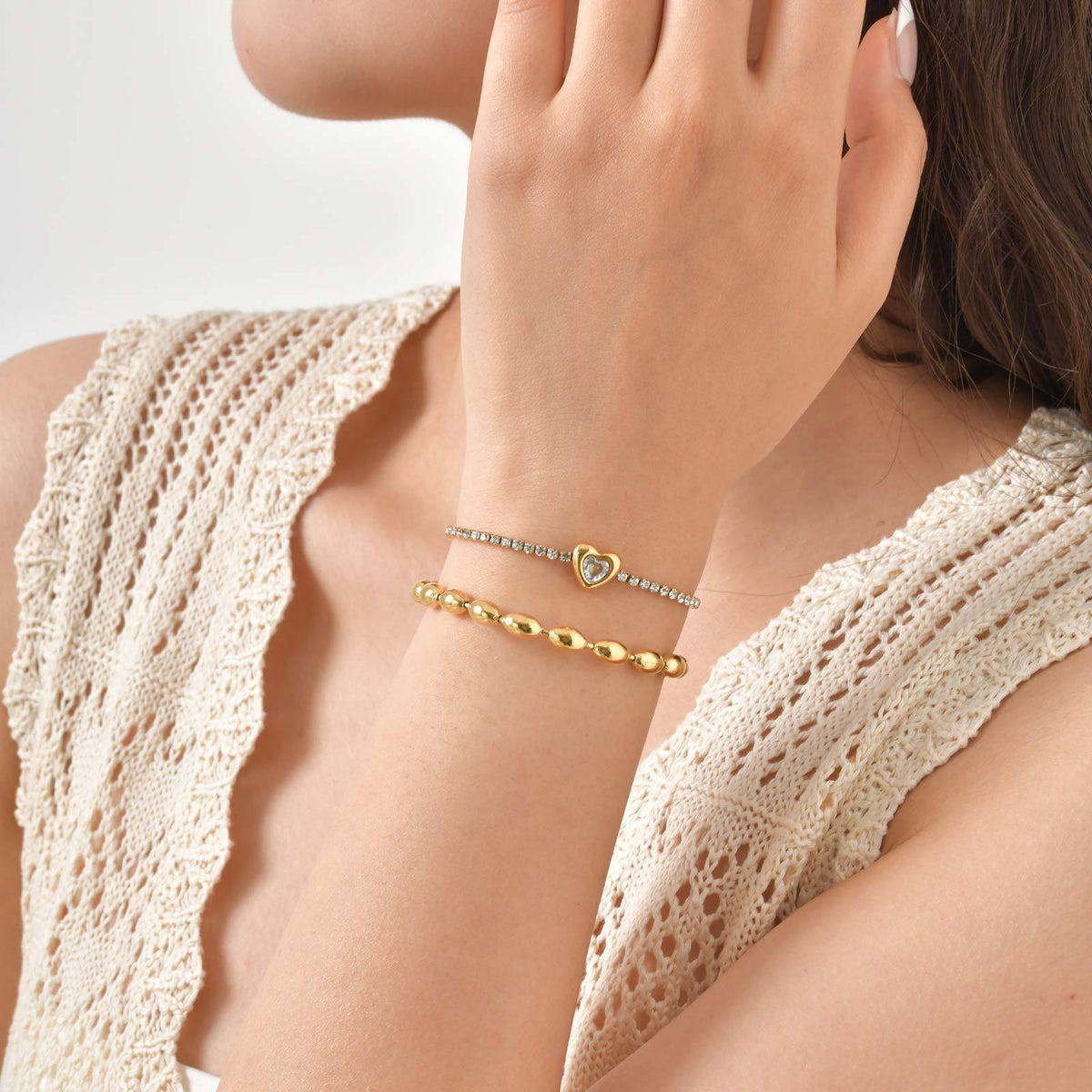 Heart Stainless Steel Bracelet