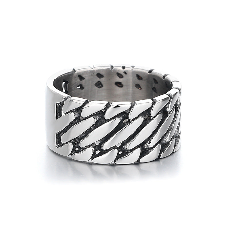 Stainless Steel Ring – Vintage