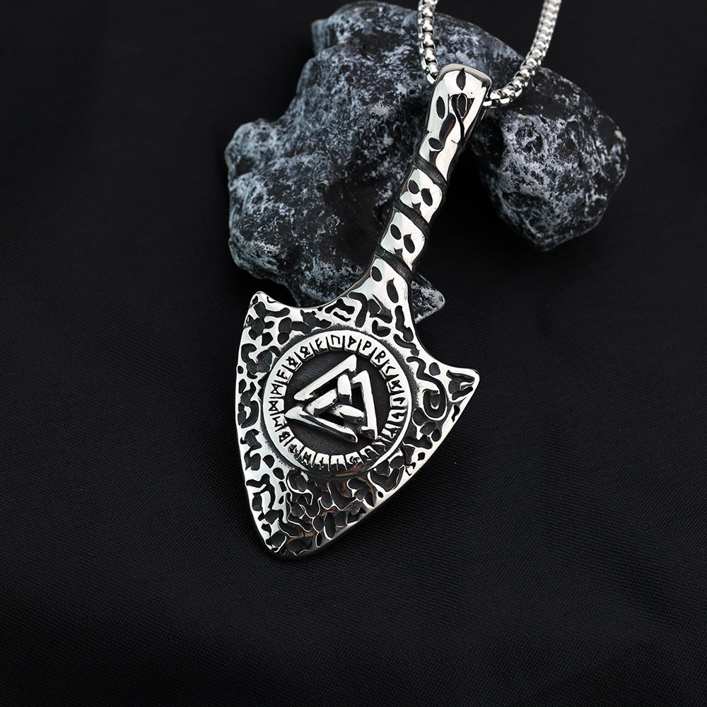 European and American Jewelry Wholesale Men's Retro Viking Pendant