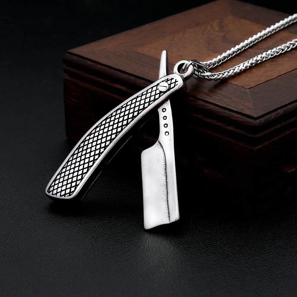 Punk Hip-Hop Stainless Steel Men's Pendant Necklace