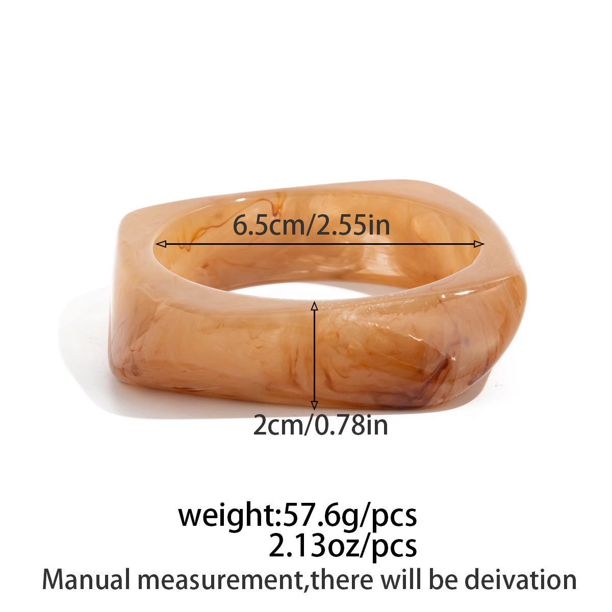 Planderful Geometric Statement Bracelet For Women Vienna Verve Exaggerated Section Heavy Industry Style Bold Jewelry