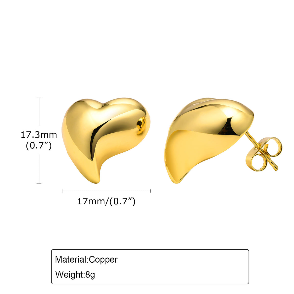 Heart Earrings