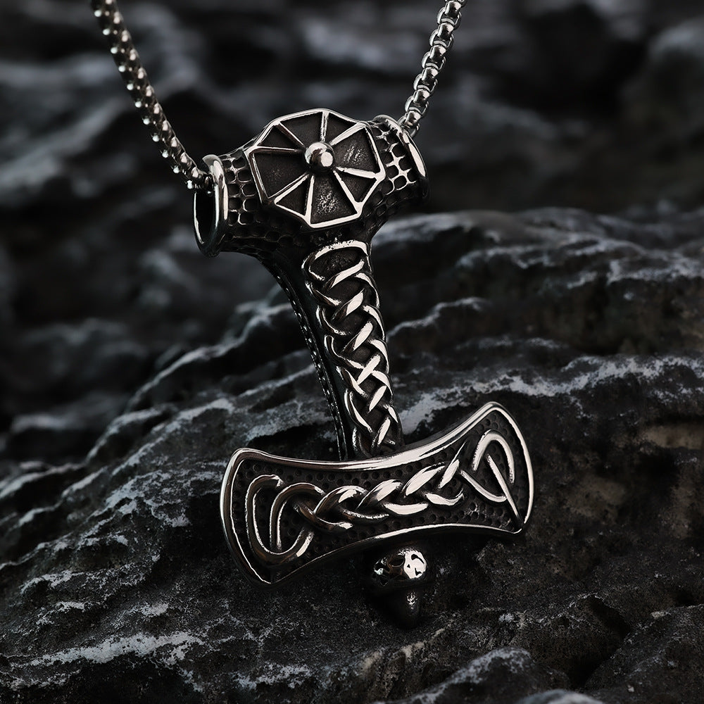 European And American Jewelry Titanium Steel Pendant Necklace