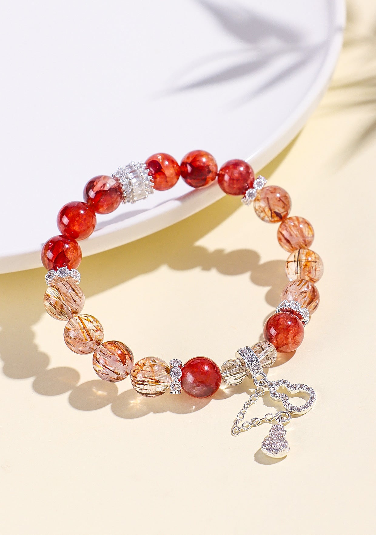 Planderful Fortune's Favor Bracelet – Elegant Natural Crystal Design