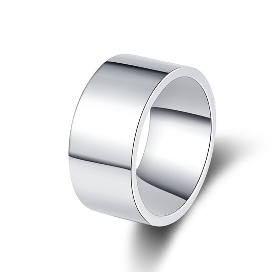 Steel Ring – Minimalist Wide Band