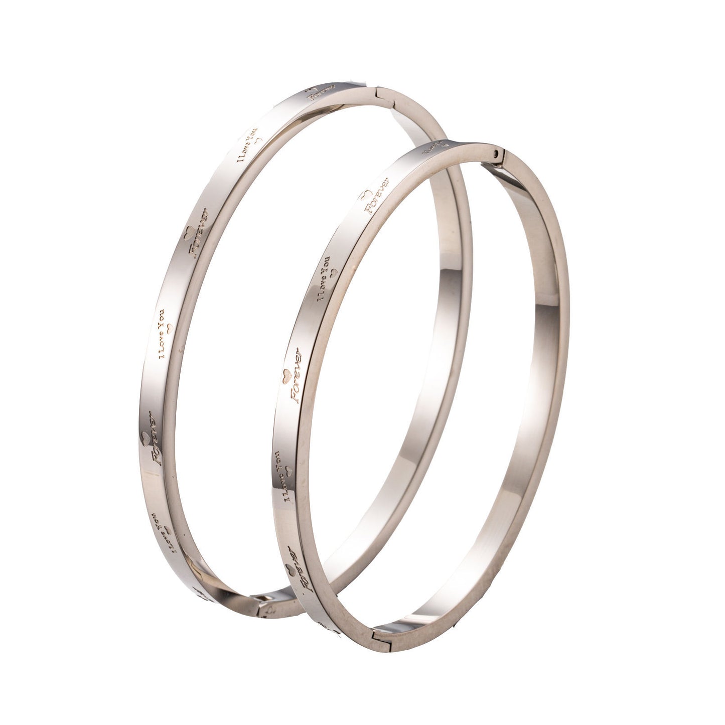 Planderful Jewelry Titanium Steel Bracelet With Zircon Inlays Everyday Genie Collection