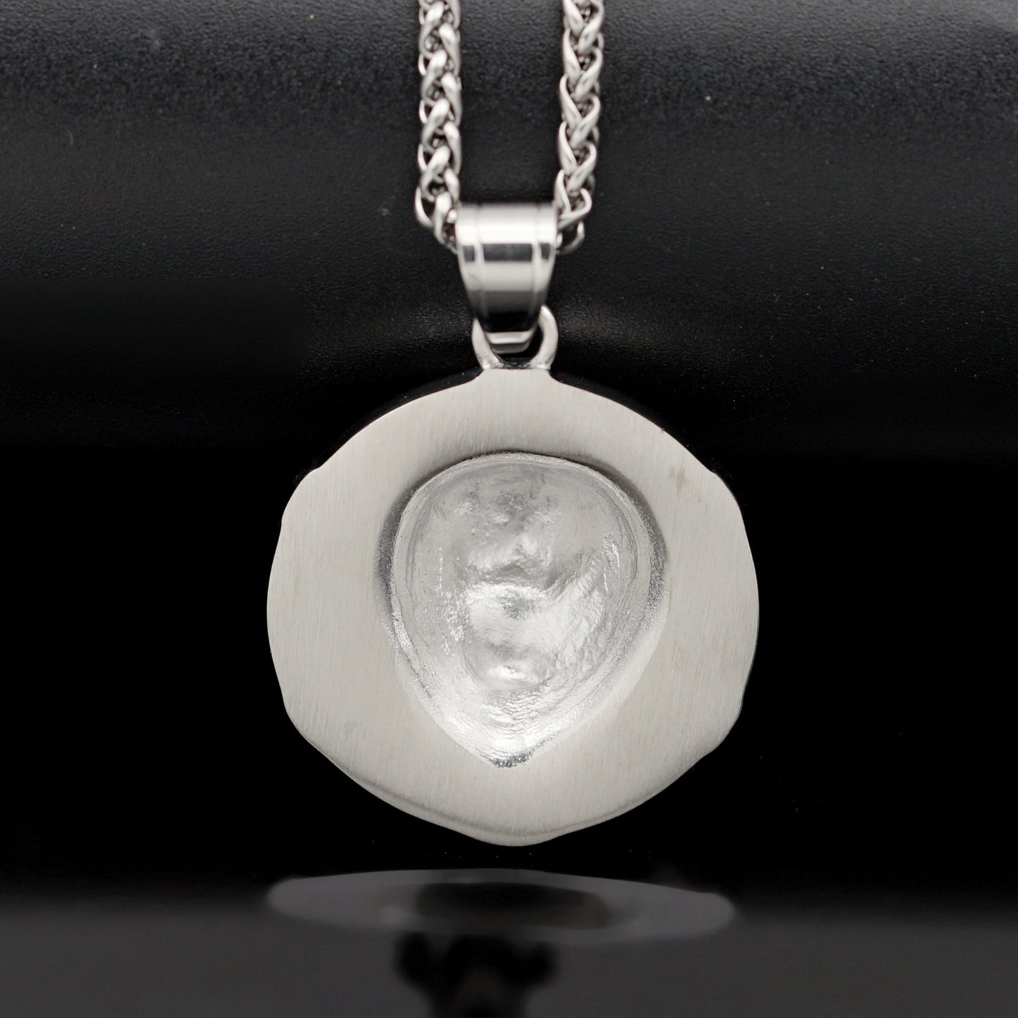 Stainless Steel Lion Head Pendant Necklace For Unisex Hip Hop Style Planderful Zircon Accent