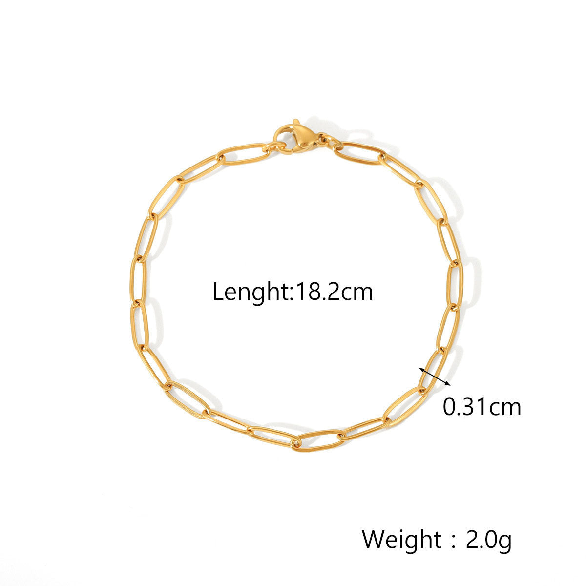 Planderful Jewelry Stainless Steel Five Piece Bracelet Set With Exquisite Twist Figaro Chains