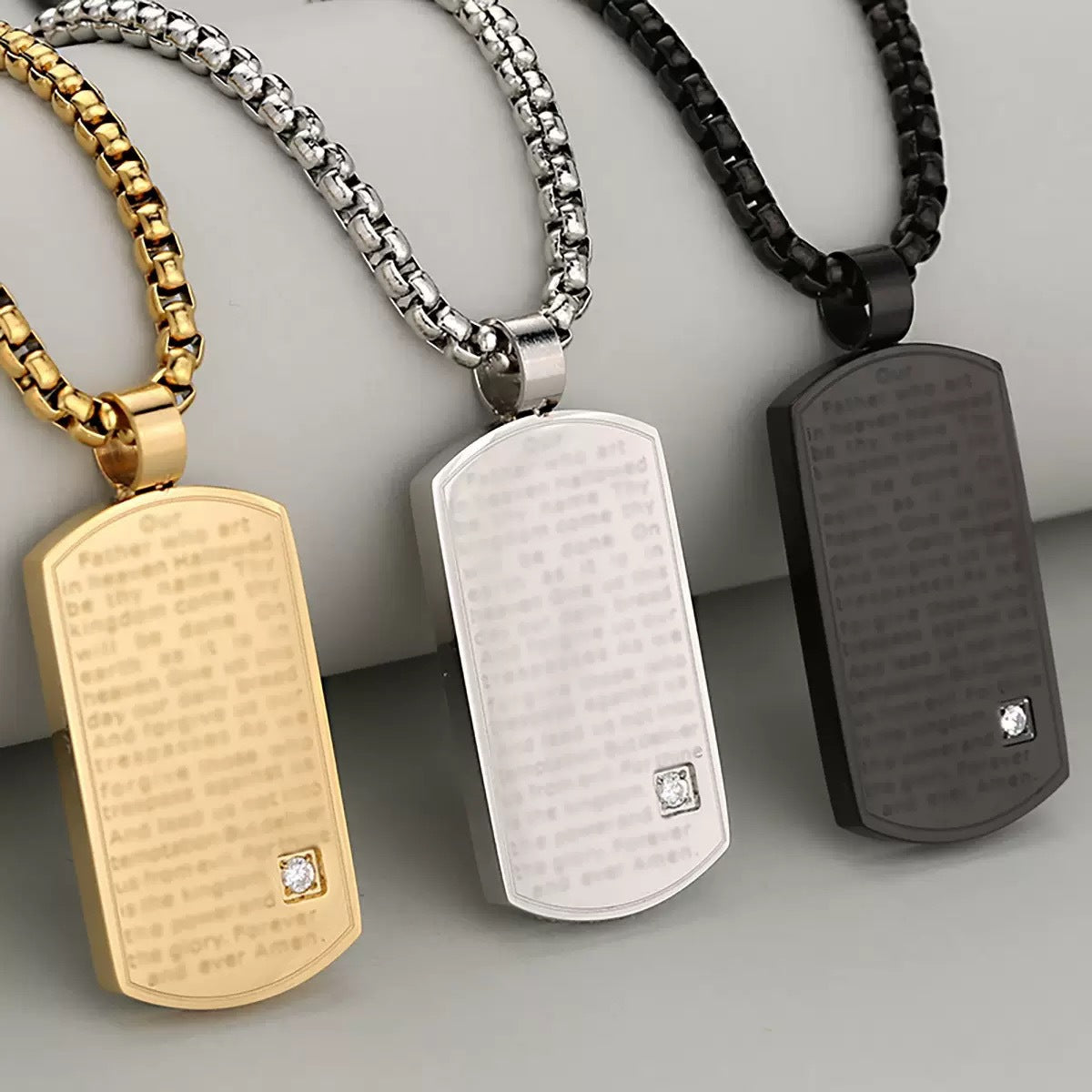 Punk Sale Stainless Steel Men's Pendant Necklace