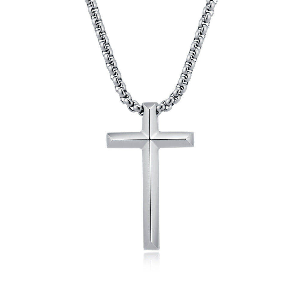 Vintage Cross Pendant Necklace