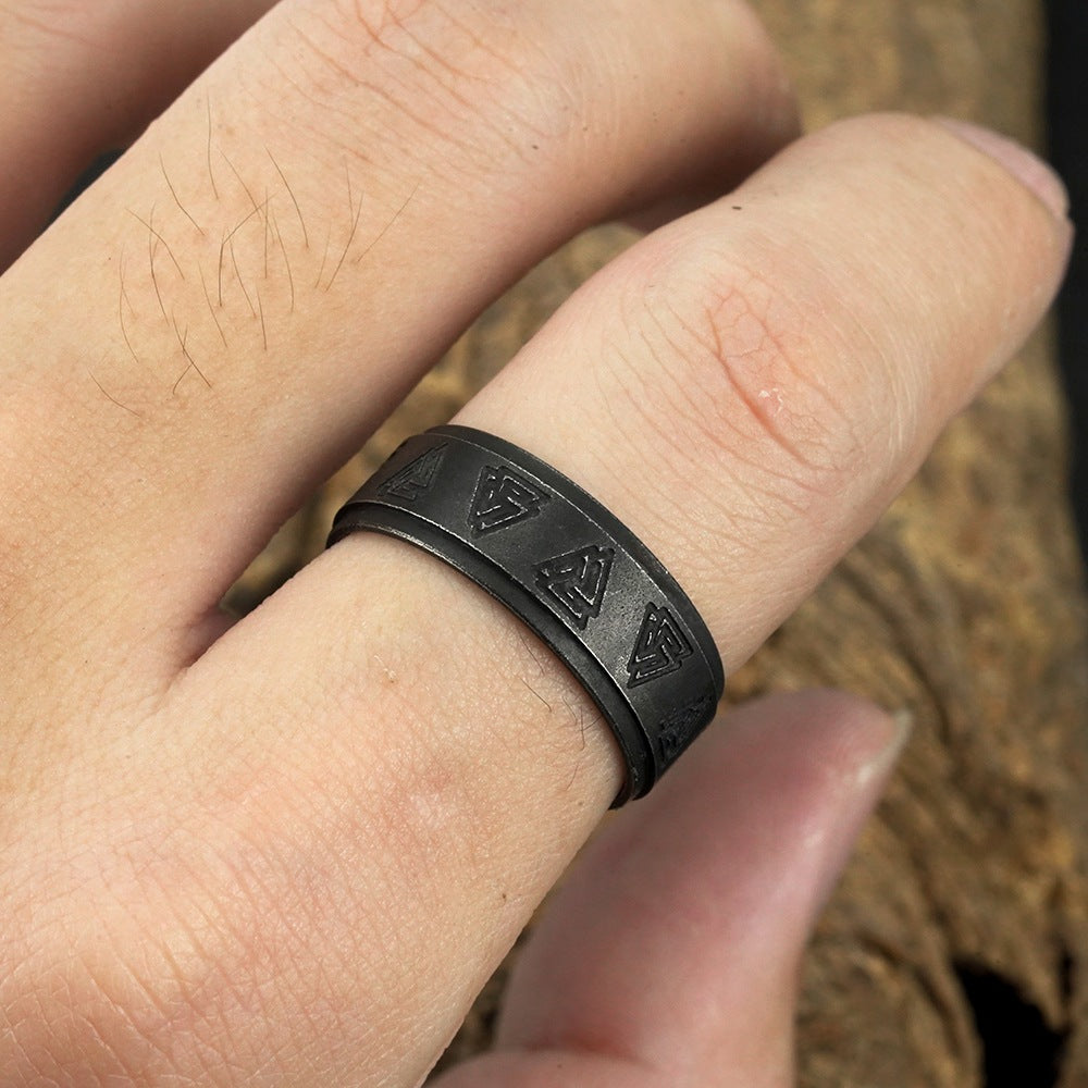 Cross-Border New Products Viking Ring AG Masonic Gemstone Jewelry