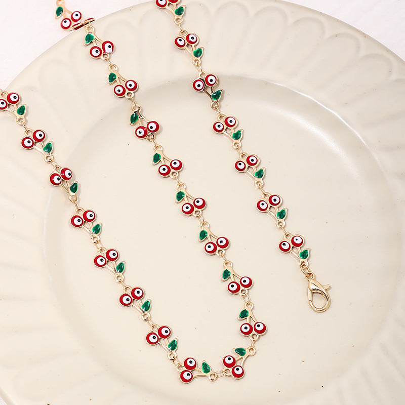 Summer Vibes Cherry Blossom Jewelry Set