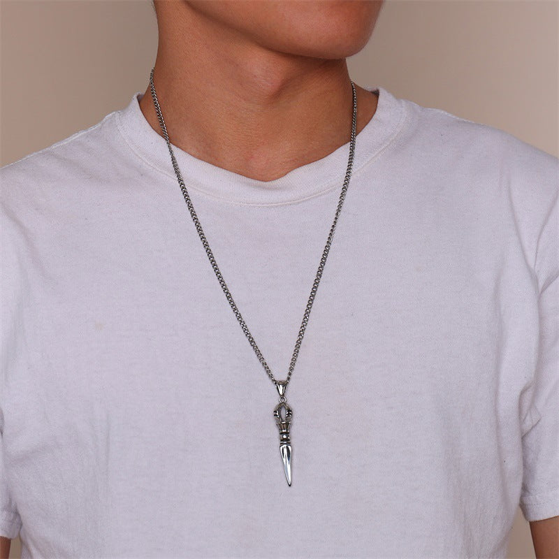 Film And Television Peripheral Jewelry Stainless Steel Pendant