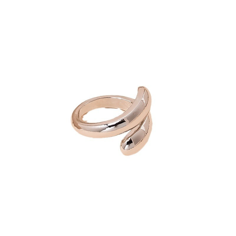 Heart Textured Metal Ring Set from Vienna Verve Collection