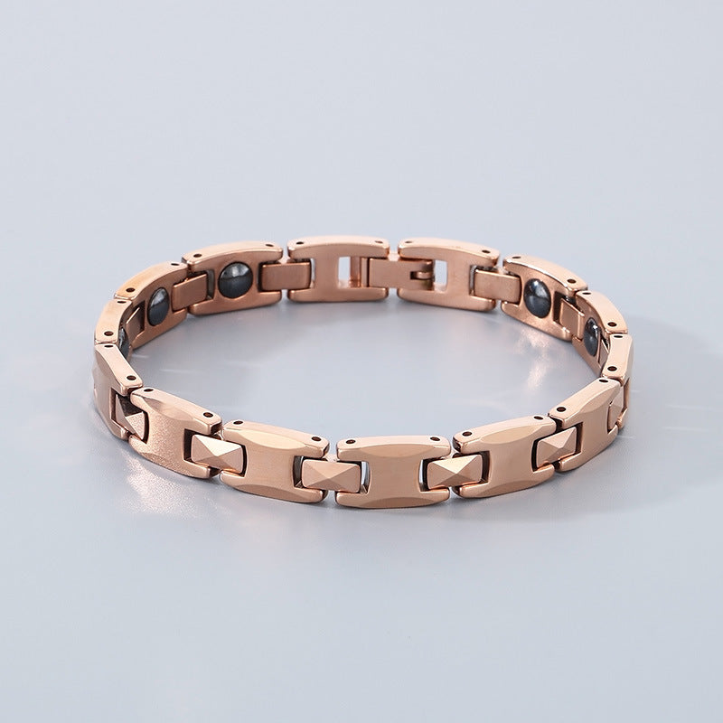 Planderful Magnet Stone Adjustable Couple Bracelet For Men