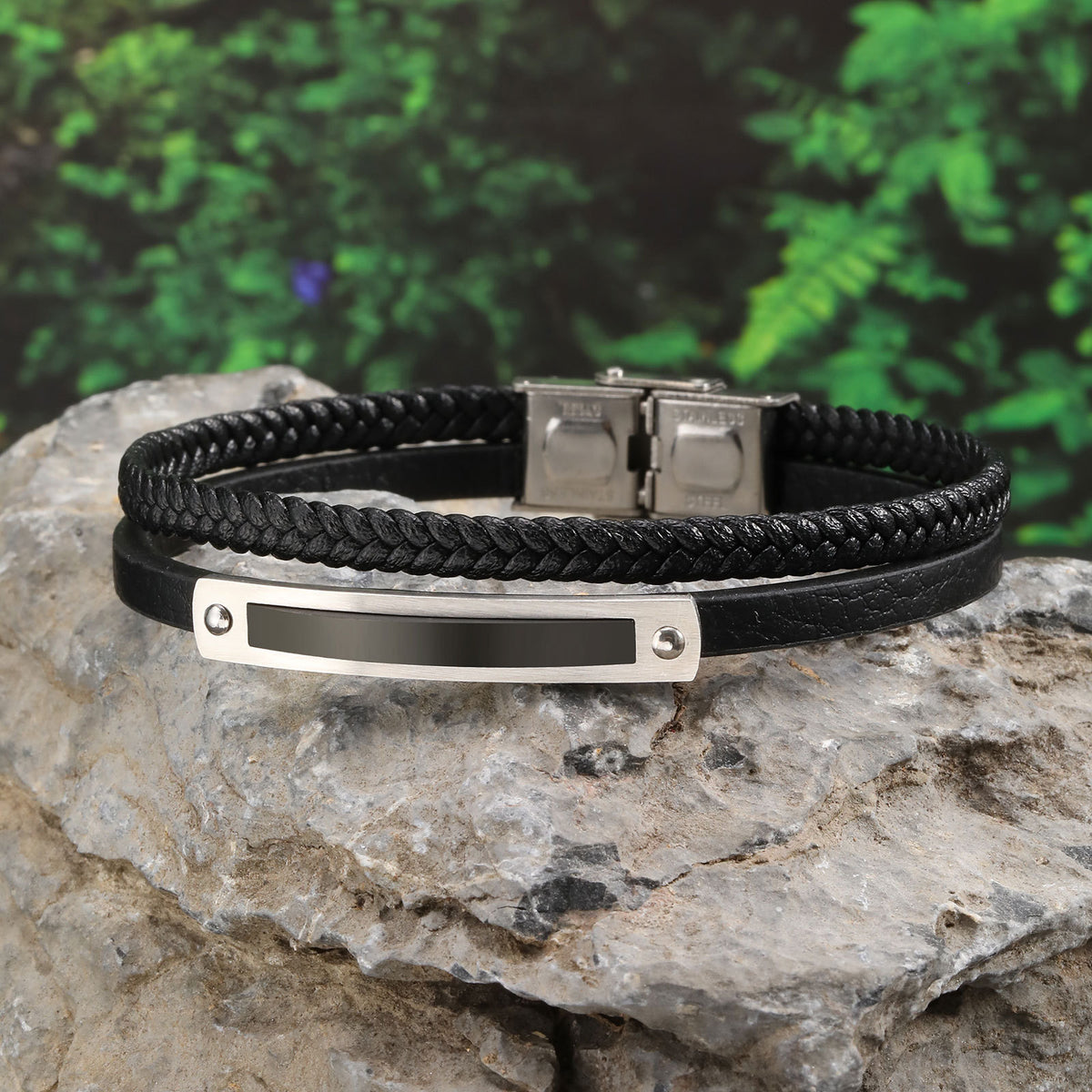 Black Stainless Steel Bracelet