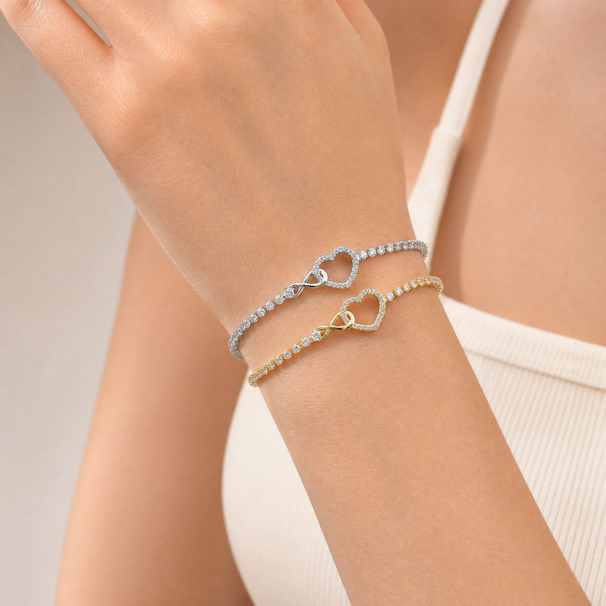 Heart Adjustable Copper Bracelet