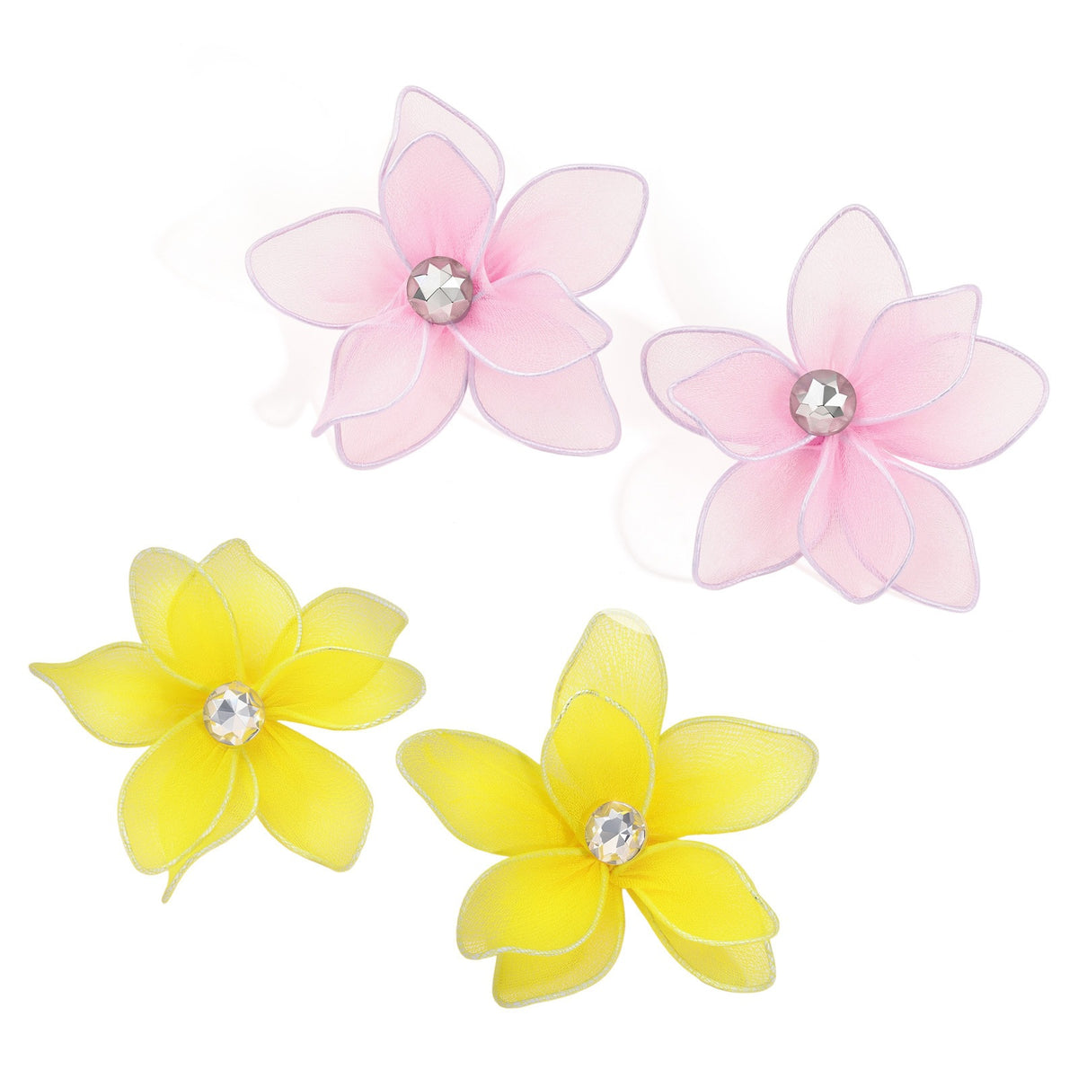 Zircon Floral Earrings