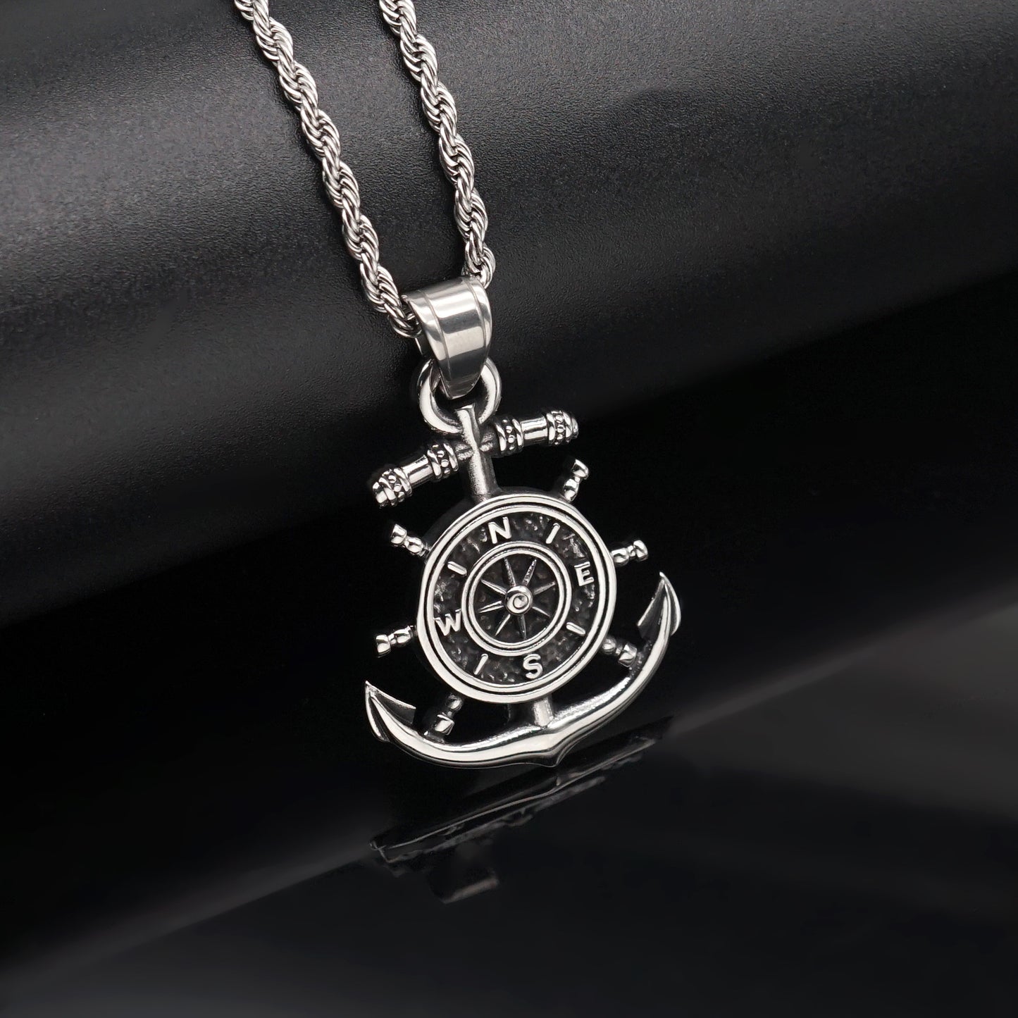 Steel Necklace – Statement Everyday Wear