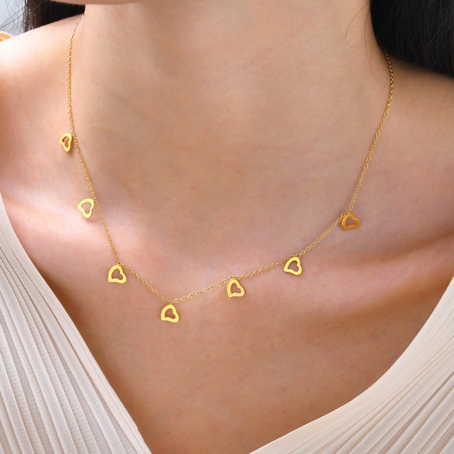 European And American Cross-Border Jewelry Wholesale Gold Necklace