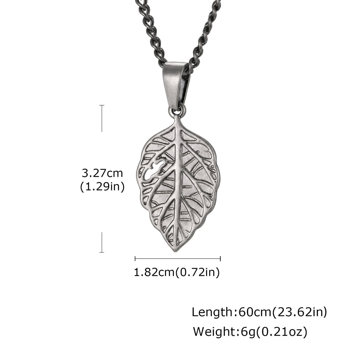 Vintage Stainless Steel Pendant