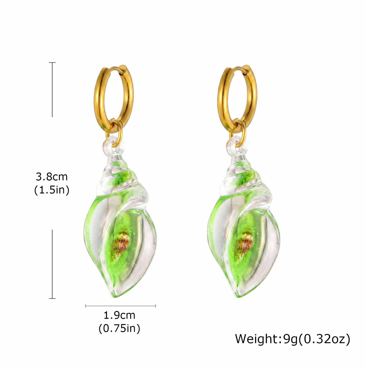 Gold- or Silver-Tone Charm Drop Earrings — 5 Styles