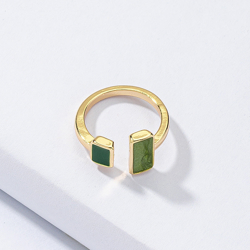 European and American Trendy Accessories Bundle: Color Changing Snake Ring, Cross-Border Fashion Trade, Personalized Opening Ring