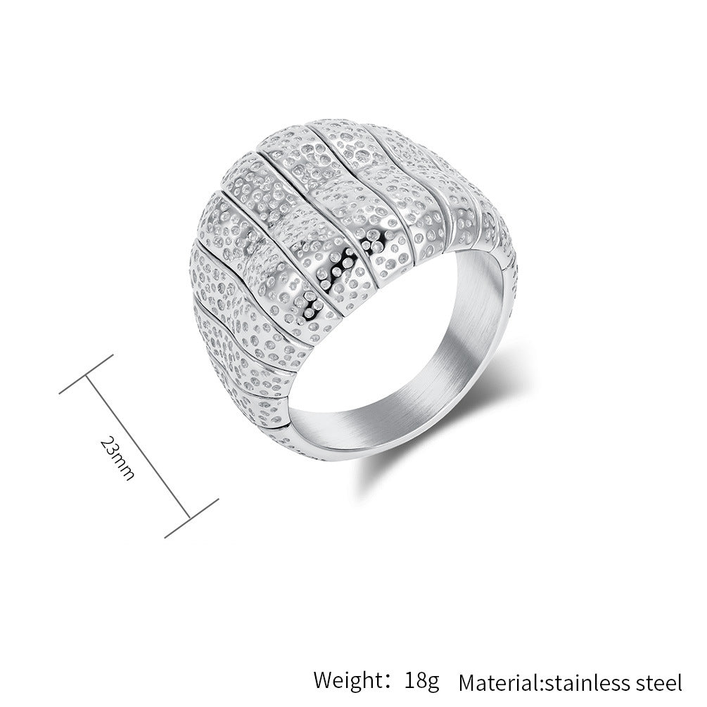 Steel Ring – Elegant Everyday Jewelry For Women