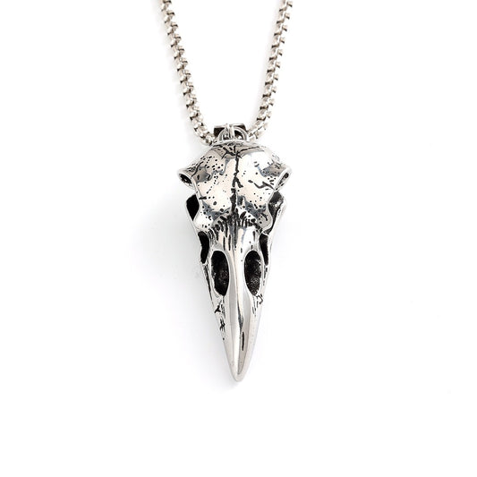 Vintage Skull Stainless Steel Men's Pendant Necklace