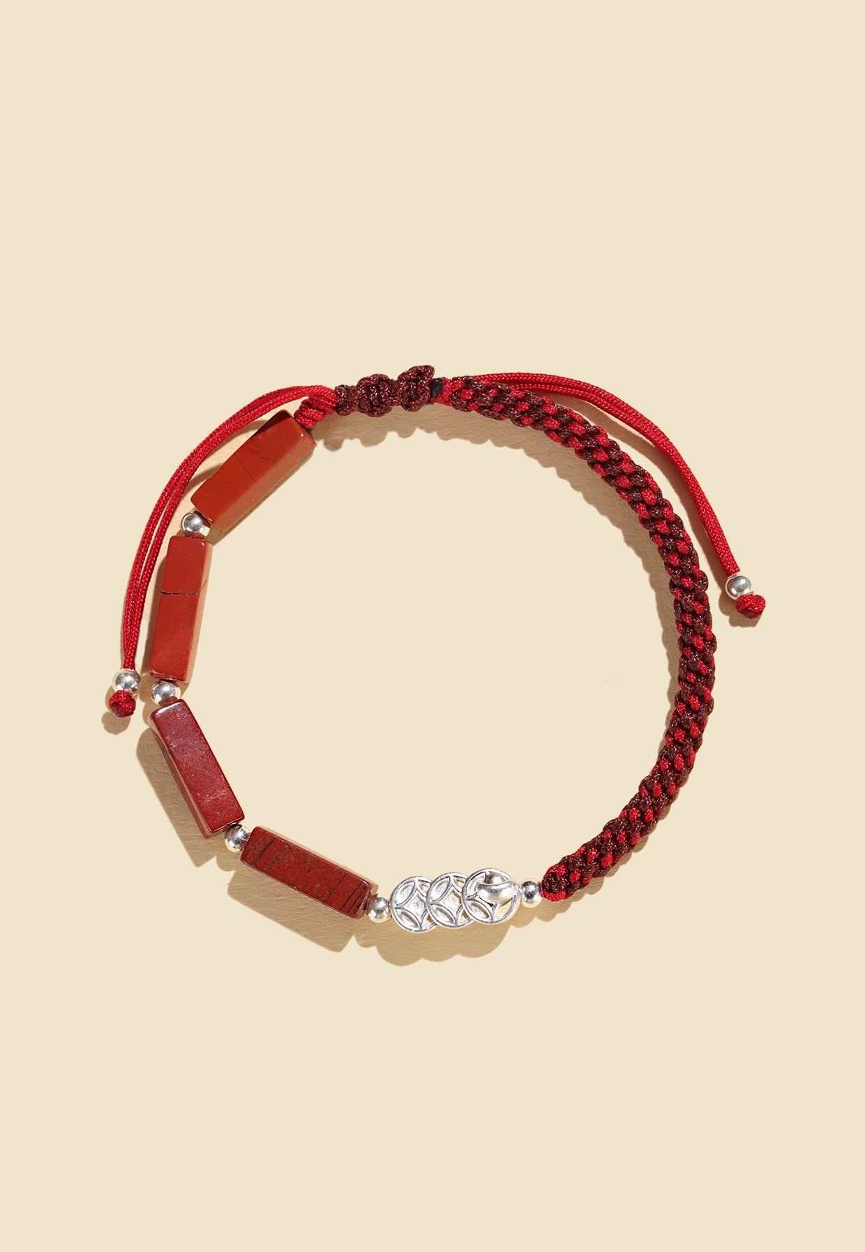 Planderful Fortune's Favor Bracelet – Hand-Woven Couple Design with 925 Silver Elements