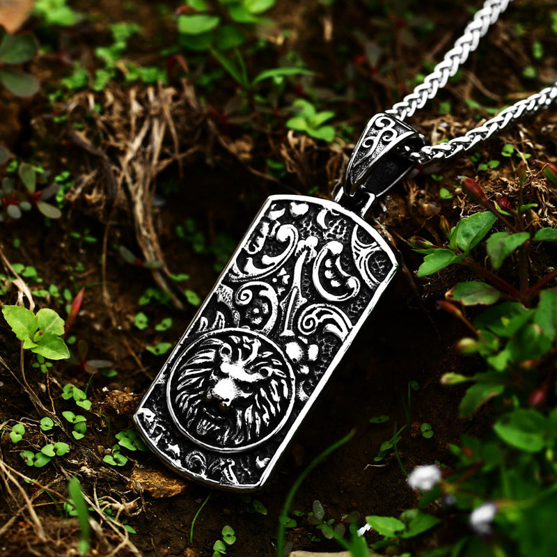 Retro Animal Titanium Steel Pendant Jewelry for Men - Wholesale Stainless Steel Accessories