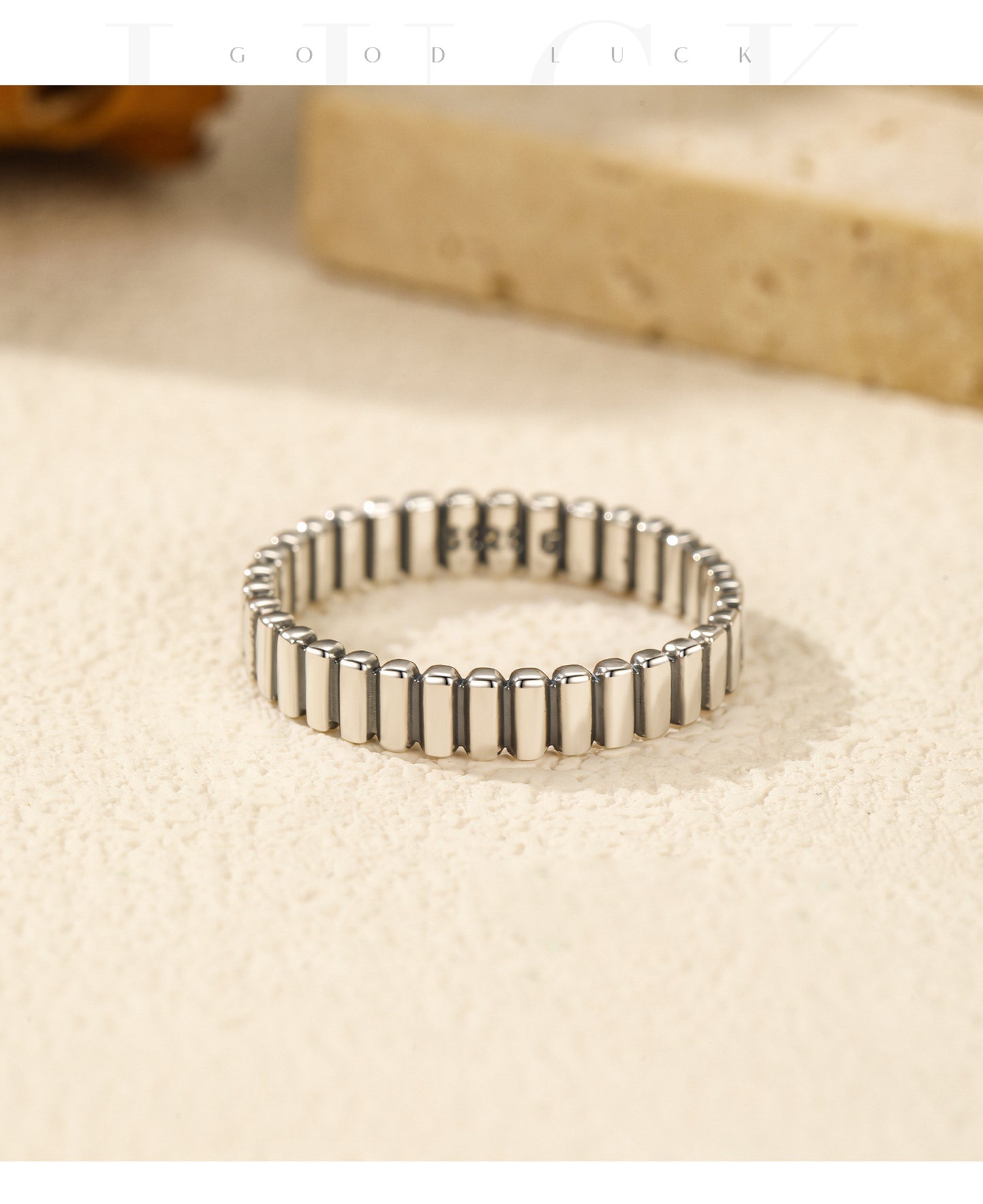Planderful Everyday Genie Ring – Retro Simple Design for Fashionable Stacking