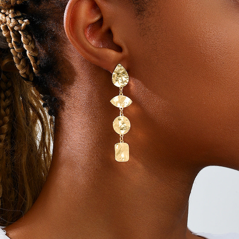 Planderful Vienna Verve Earrings – Fashionable Geometric Design