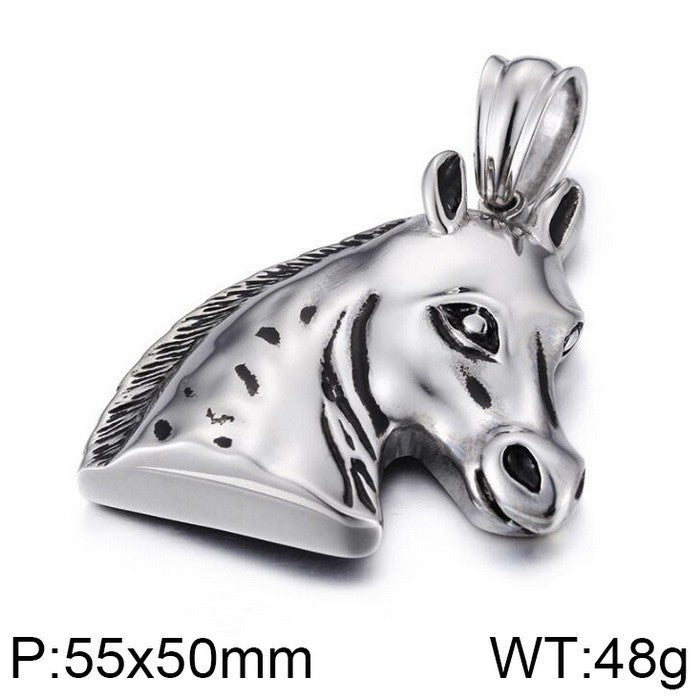 Planderful Norse Titanium Steel Viking Pendant for Men