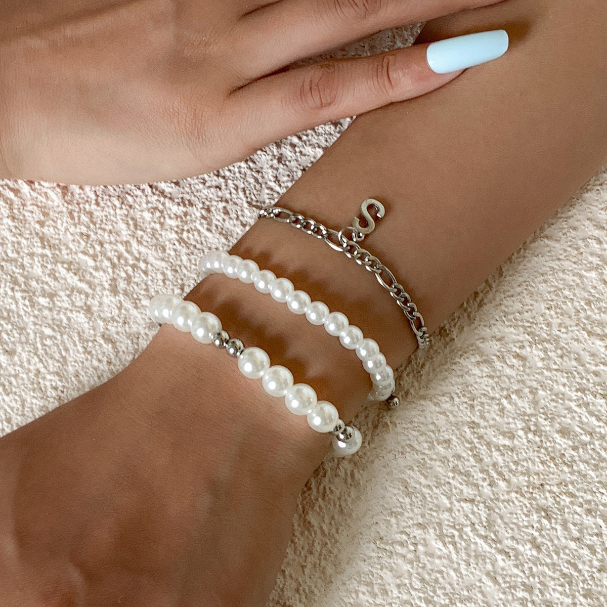 Planderful Beaded Bracelet Set for Women Versatile Exaggerated Multi Layer Design Statement Jewelry Vienna Verve
