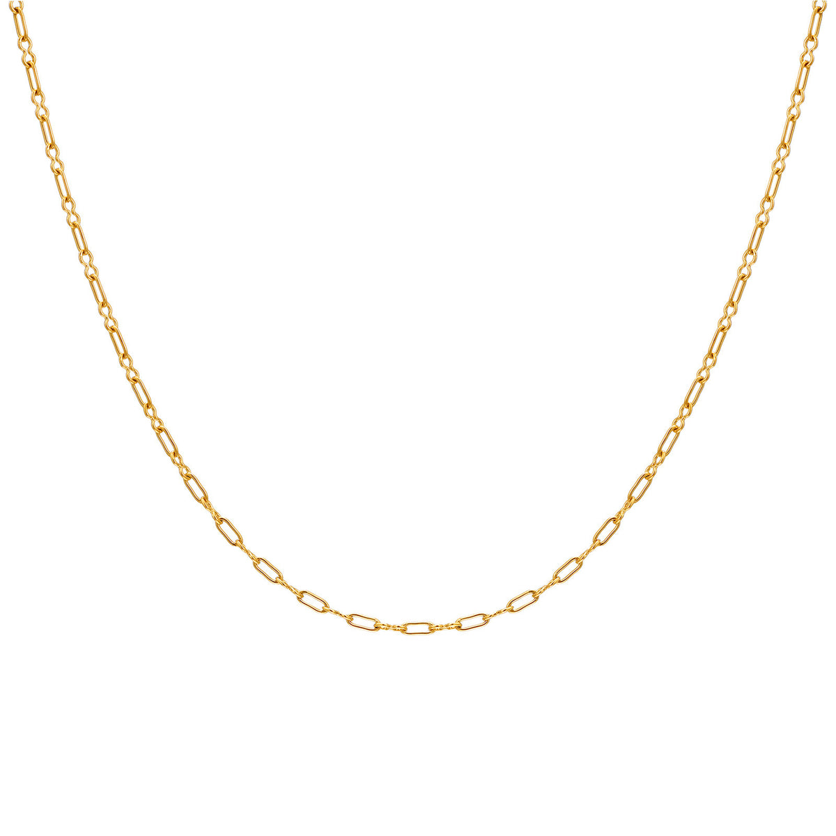 Stainless Steel Handmade Chain Gold Necklace Bracelet Women's