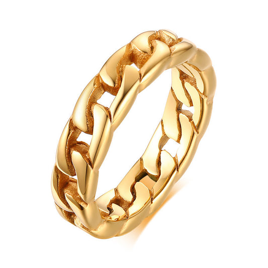 Cross-Border Jewelry Stainless Steel Chain Ring Holder