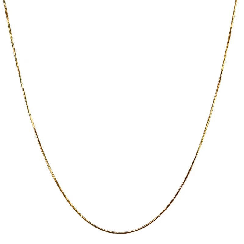 Planderful Jewelry Adjustable Chain Pendant Necklace 18K